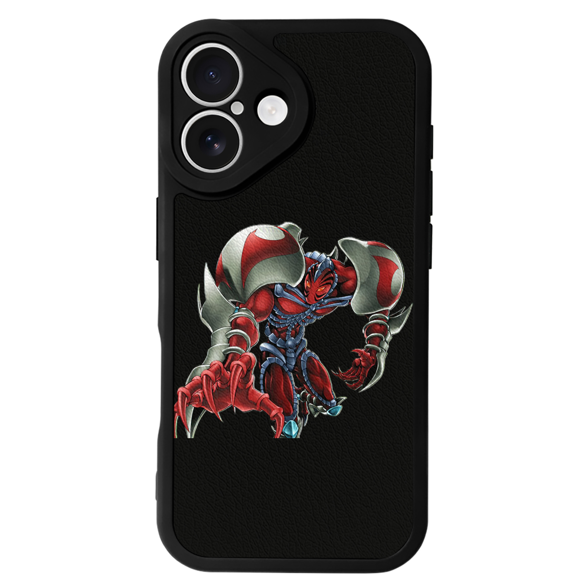 （画像用） 遊☆戯☆王 Yu-Gi-Oh! 【iPhone 16シリーズ対応】シリコンスマホケース（レザー調） 材質：シリコン
